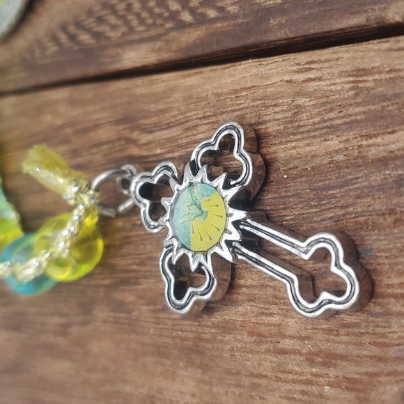 Rosary Bead pray for us‎ B2309 - Picture 2 of 4